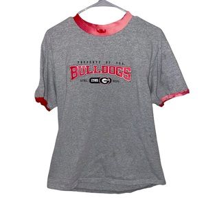 2004 Georgia bulldogs Tee Bleached by Ruh Ro Rags!